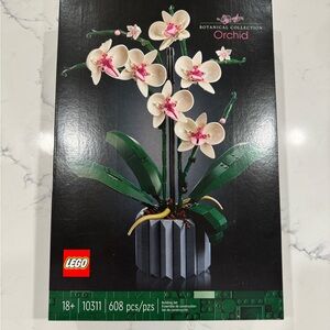 LEGO Botanical Collection Orchid with White and Pink Blooms